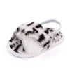 Baby Cozy Faux-Fur Slingback Sandals