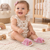 Baby Cozy Faux-Fur Slingback Sandals